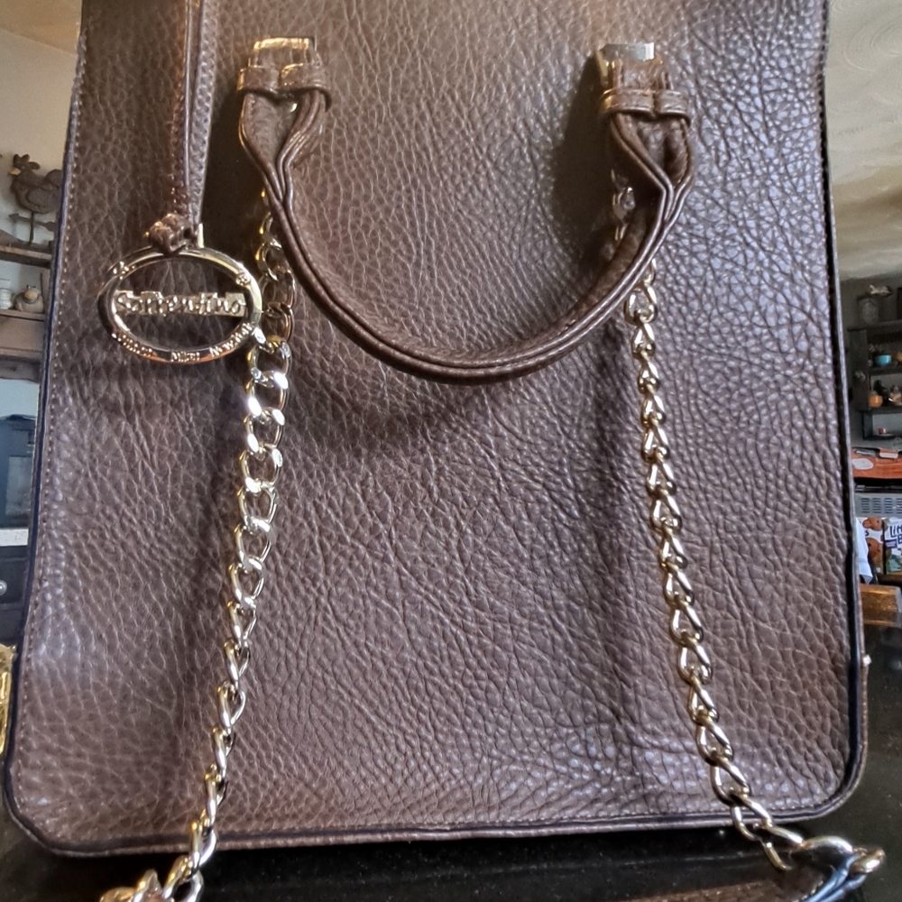 Sorrentino Brown Leather Purse